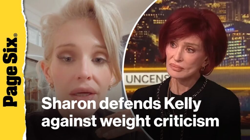 Sharon Osbourne defends daughter Kelly against weight loss criticism: 'She can't eat right now'