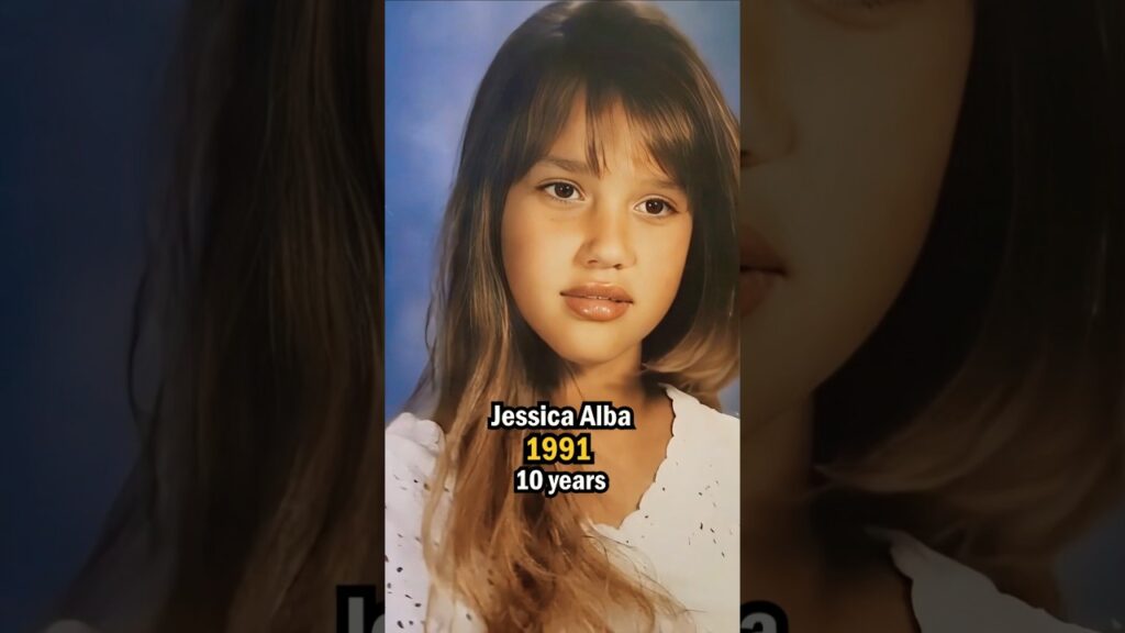 Jessica Alba Ikona piękna na przestrzeni lat ✨🔥 #Shorts