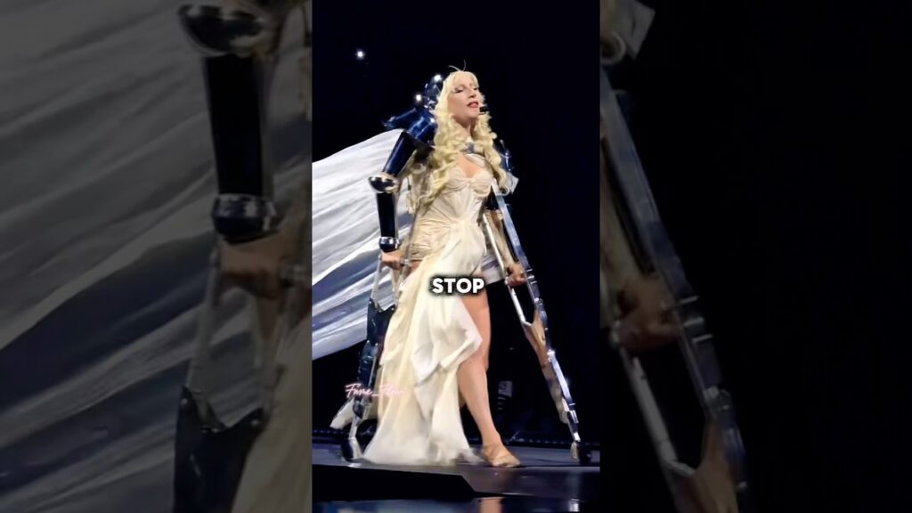 Lady Gaga had to STOP performing 😲 #ladygaga