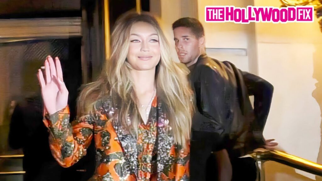 Gigi Hadid & Cindy Crawford Cross Paths At The Harper's Bazaar Icons Party In New York, NY