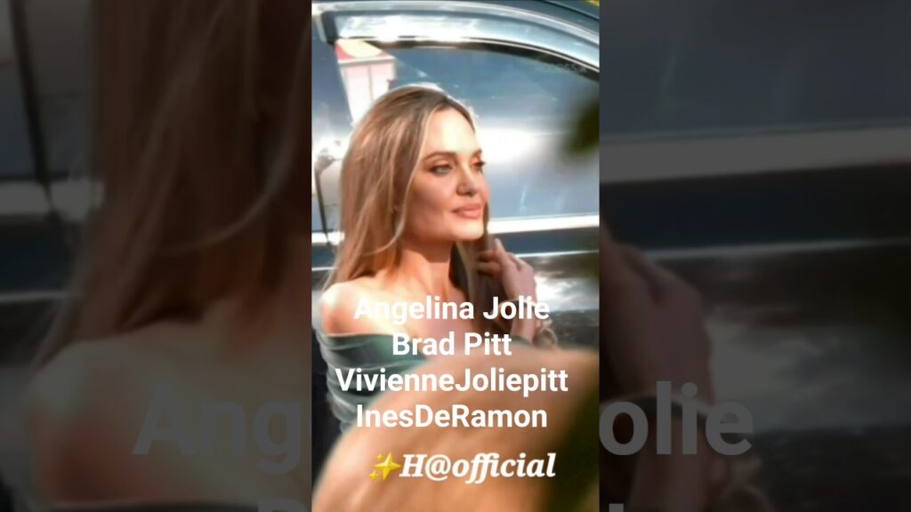 Angelina Jolie,Bradpitt, Ines De Ramon, VivienneJoliepitt??? 💘#bradpitt #angelina #jolie #shorts