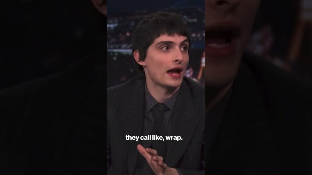 'Stranger Things' star Finn Wolfhard reflects on shooting the final scene #shorts