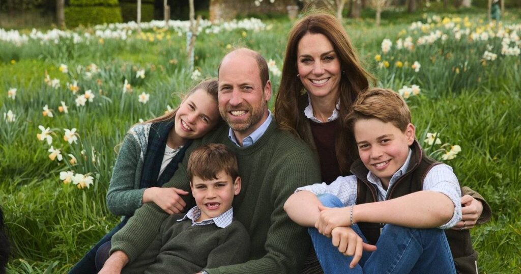 Kate and William release 2025 Christmas card with never-before-seen family photo Wales Online