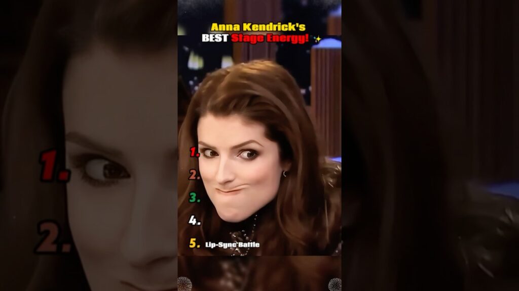 Tiny But Fierce: Anna Kendrick Commanding the Stage 💥 #AnnaKendrick #StagePresence #funnymoment