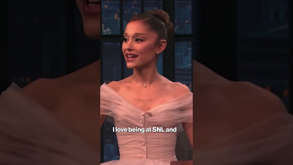 Ariana Grande teases 'SNL' Christmas episode #shorts