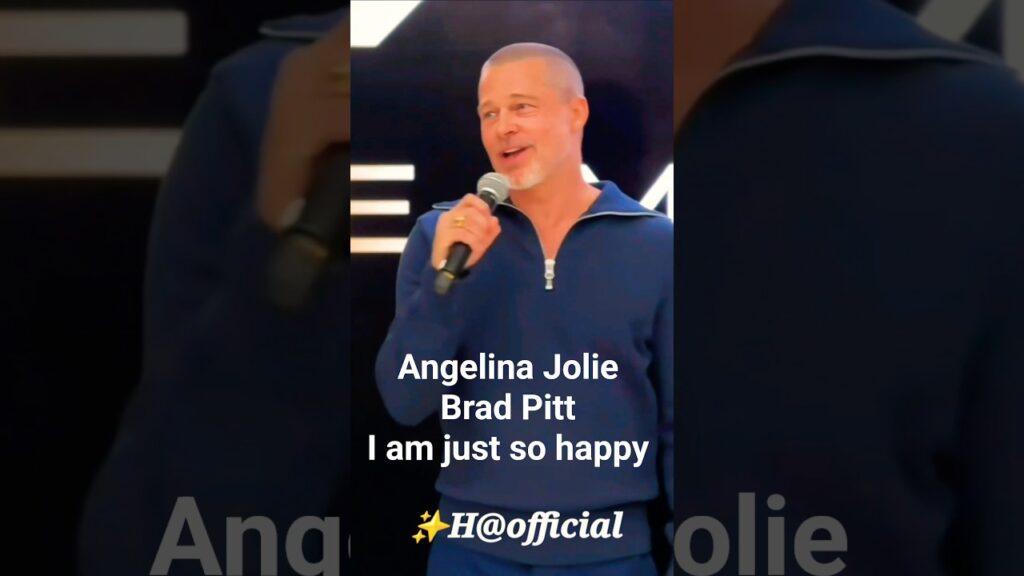 Brad Pitt And Angelina Jolie I Am Just So Happy what?💘#bradpitt #angelina #jolie #love #fun #shorts
