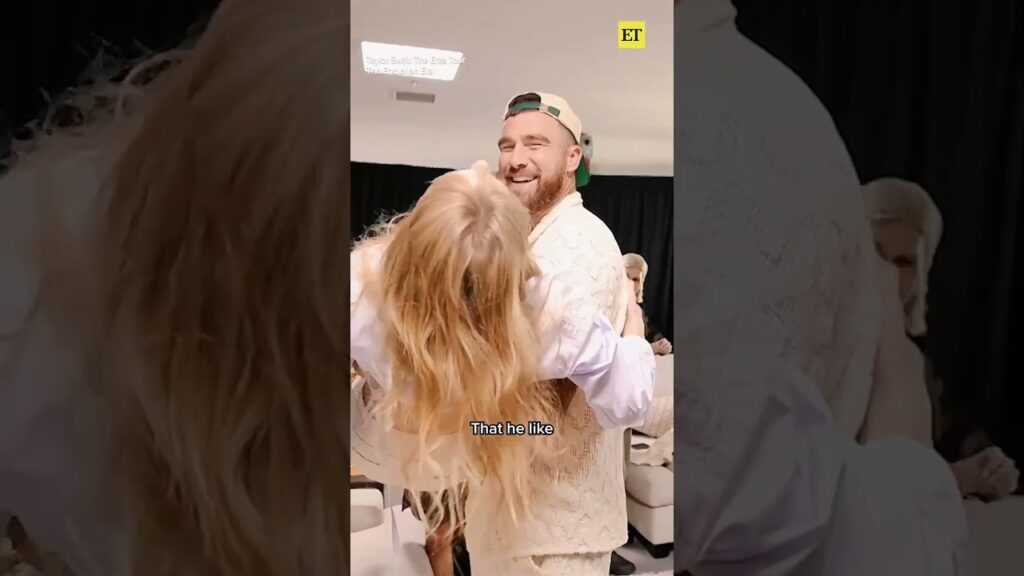 Taylor Swift on Travis Kelce's Eras Tour Cameo #taylorswift #traviskelce #erastour #theendofanera