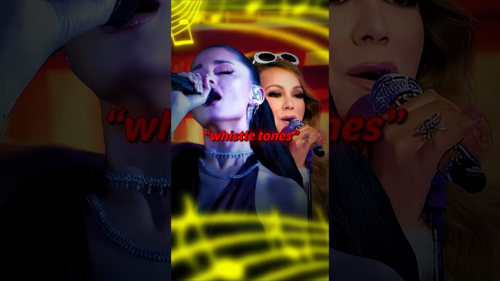 When Ariana Grande & Mariah Carey Hit THAT Whistle Note 😳