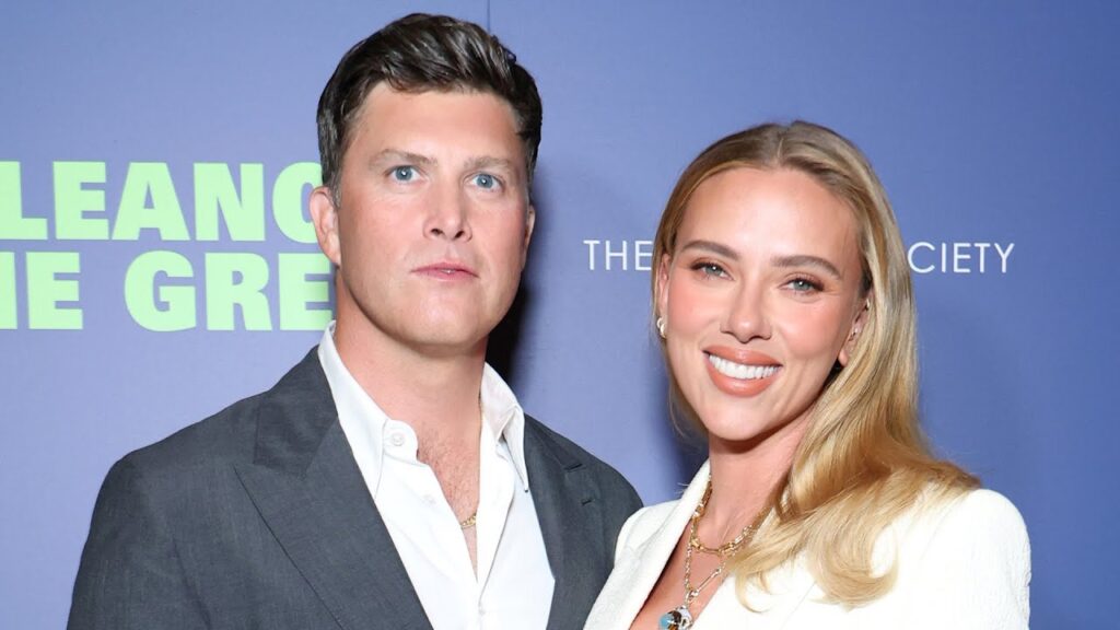 Colin Jost Delivers NSFW Scarlett Johansson Punchline on SNL Joke Swap
