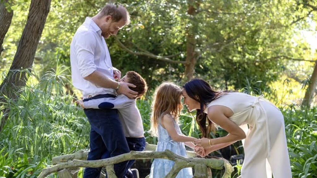 Meghan Markle & Prince Harry Share Rare Photo With Archie & Lilibet For The Holidays