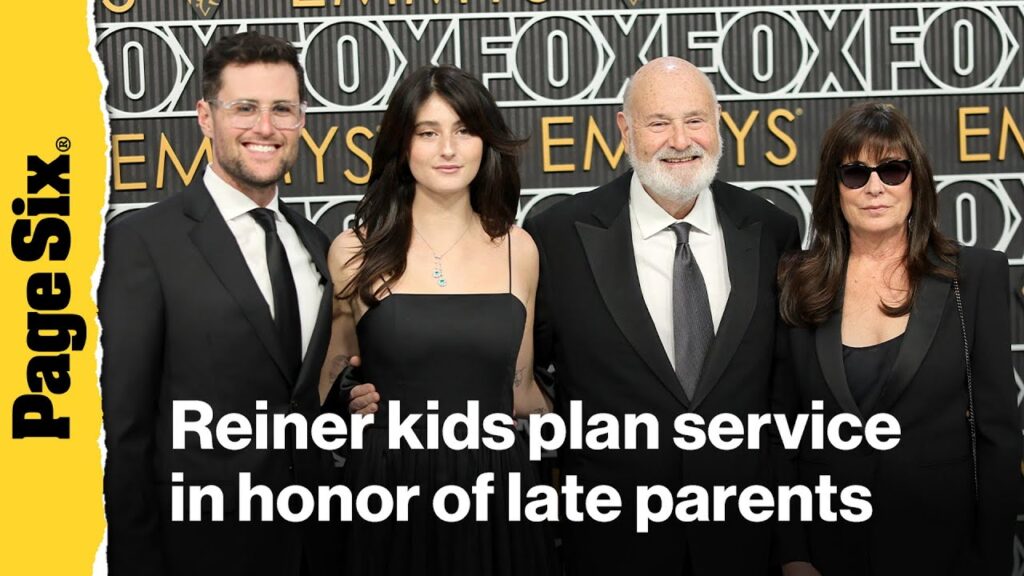 Rob and Michele Reiner's children planning memorial service in honor of late parents