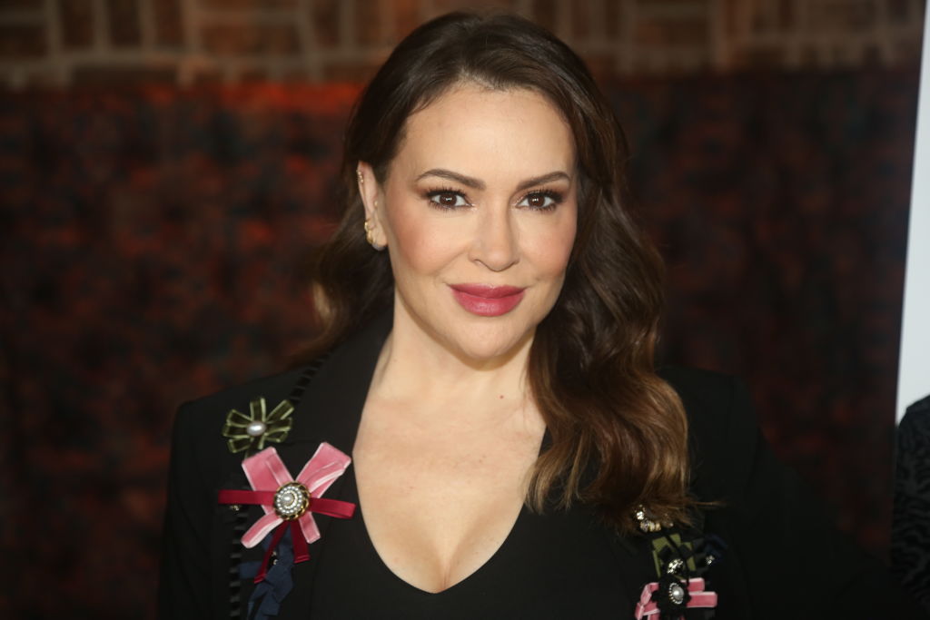 Alyssa Milano Is Crying Especially Hard About Politics This Week Alyssa Milano Is Crying Especially Hard About Politics This Week