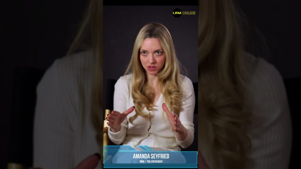Amanda Seyfried on Elements of Book in The Housemaid