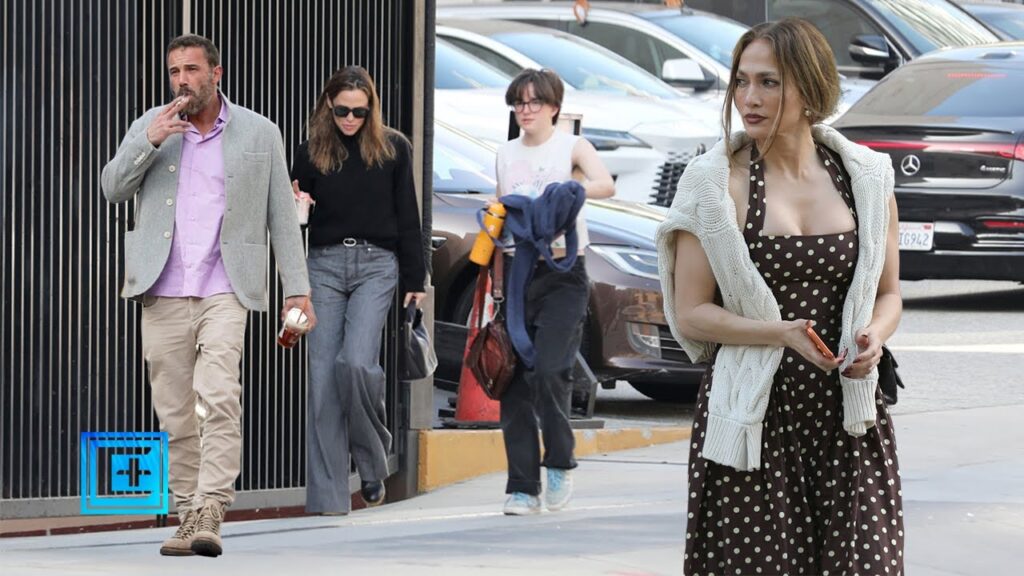 Ben Affleck reunited with Jennifer Garner on the same day he went shopping with Jennifer Lopez