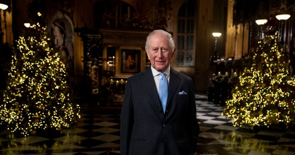 King Charles Christmas message shows ‘carefully calibrated’ roles for two royals Wales Online