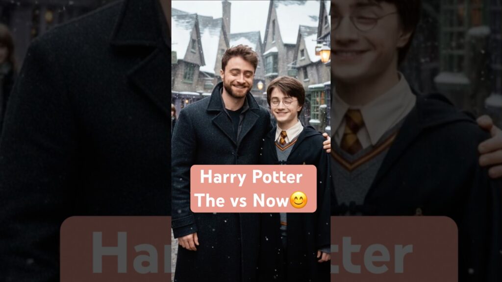 Harry Potter Cast Then & Now ❄️ | Hogsmeade, 2001 → Now