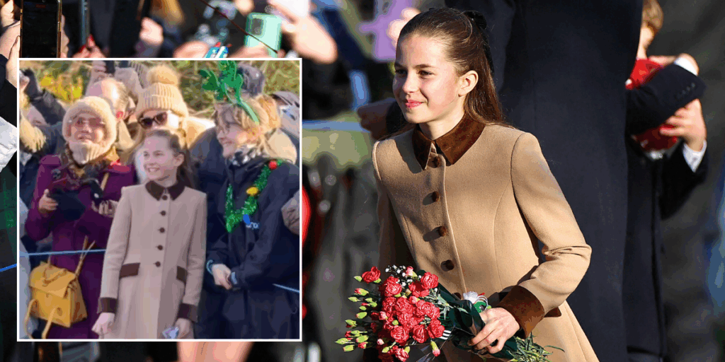 Princess Charlotte takes selfies with royal fans before Prince William calls after his daughter Princess Charlotte takes selfies with royal fans before Prince William calls after his daughter