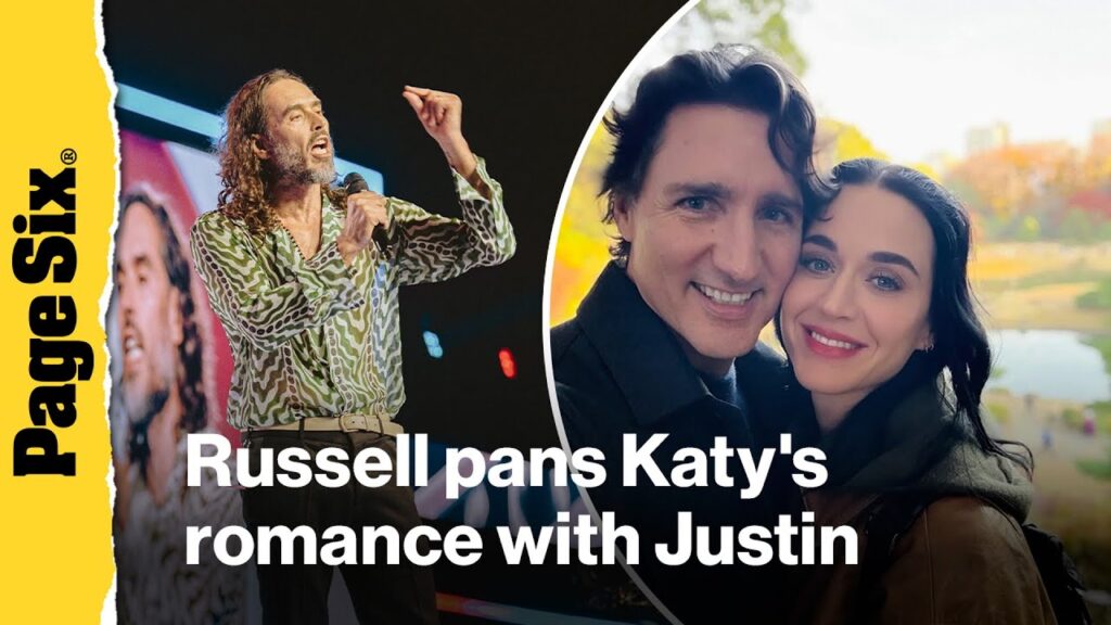 Russell Brand pans ex-wife Katy Perry's romance with Justin Trudeau