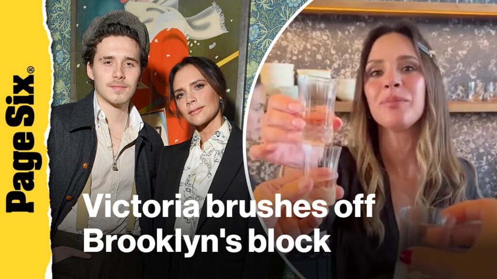 Victoria Beckham brushes off being blocked by son Brooklyn with holiday post