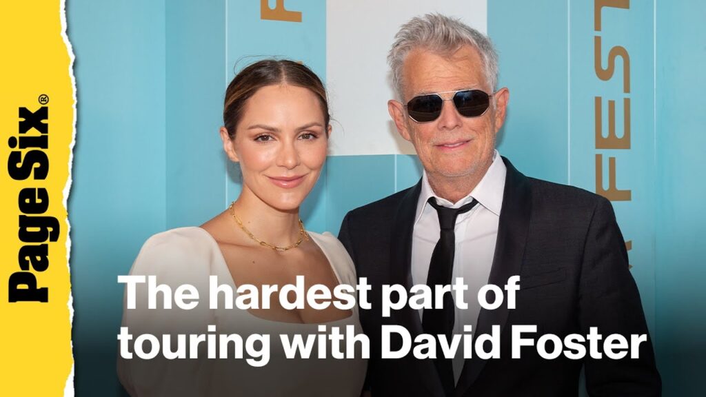 Katharine McPhee reveals the hardest part of touring with husband David Foster