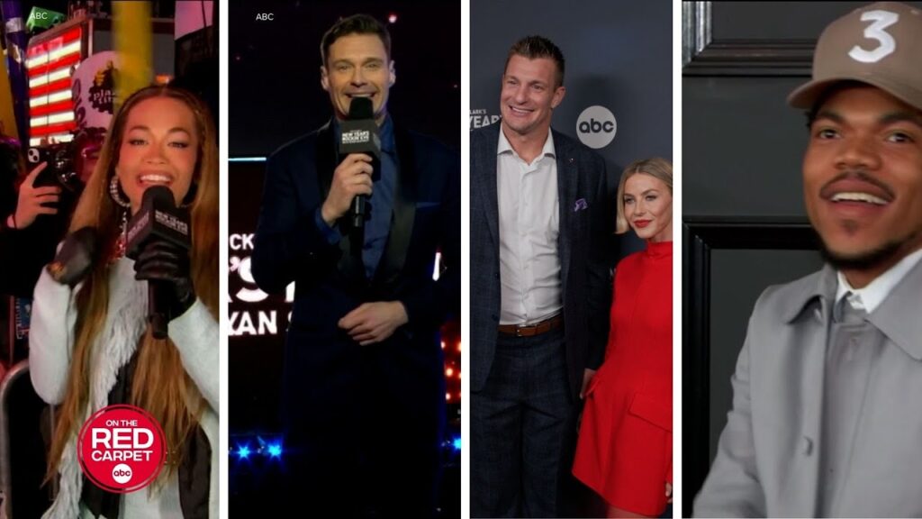 Julianne Hough and Rob Gronkowski are ready to bring the energy to New Year's Rockin' Eve!