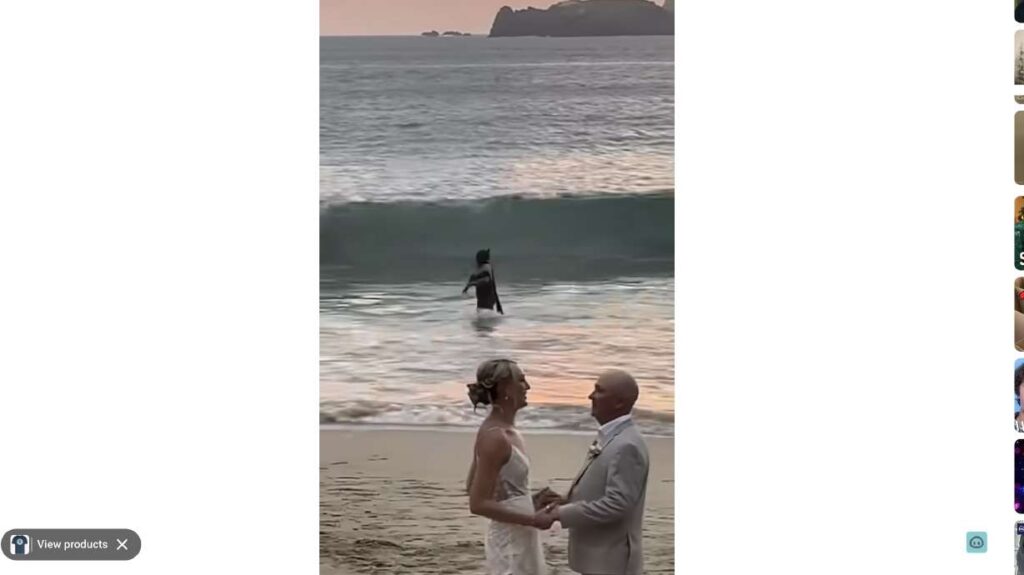 Have You Seen This? Beach wedding gets unexpected visit from Batman Have You Seen This? Beach wedding gets unexpected visit from Batman