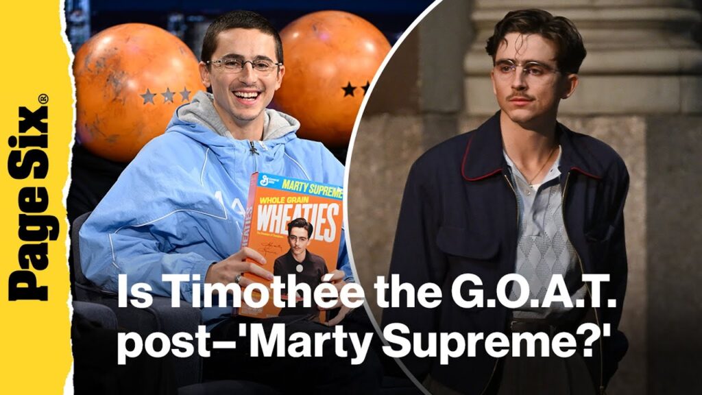 Is 'Marty Supreme' setting up Timothée Chalamet to be the G.O.A.T.? | Yap Session