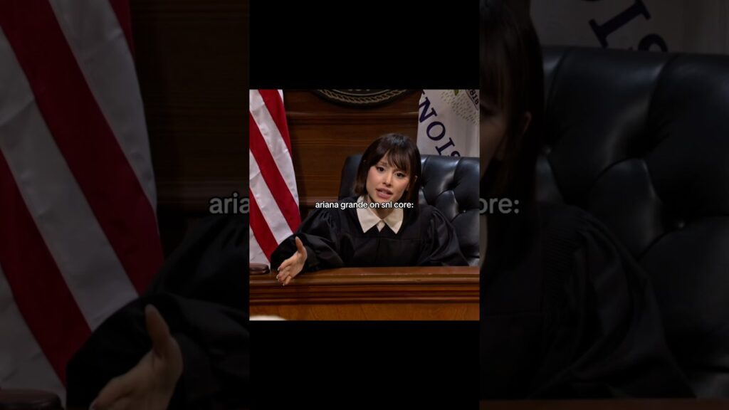 Ariana Grande on snl core