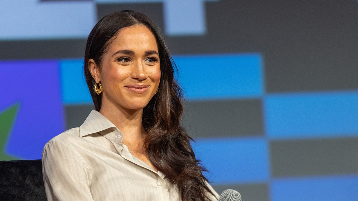 Meghan Markle smiling