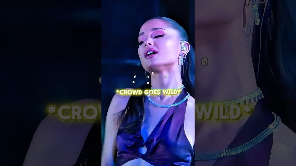 Ariana Grande SHOCKS Crowd With Her GODDESS Appearance During The Weeknd Song