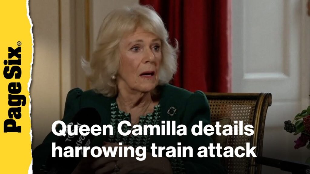 Queen Camilla details harrowing 'attack on a train' for first time