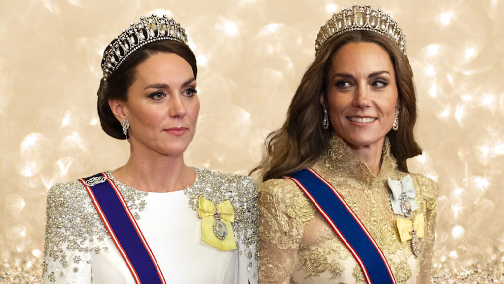Kate Middleton's most 'refined' state banquet gowns – including a nod to her bridal gown