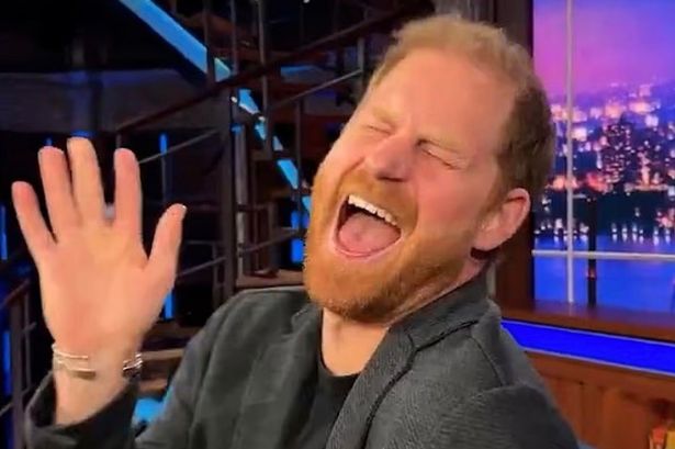 Prince Harry on Stephen Colbert's Late Show