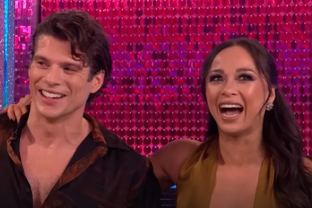 Strictly Come Dancing's Katya Jones and Lewis Cope