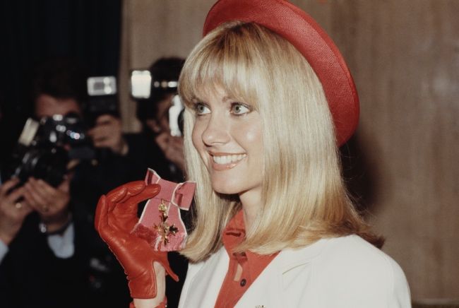 olivia newton john throwback