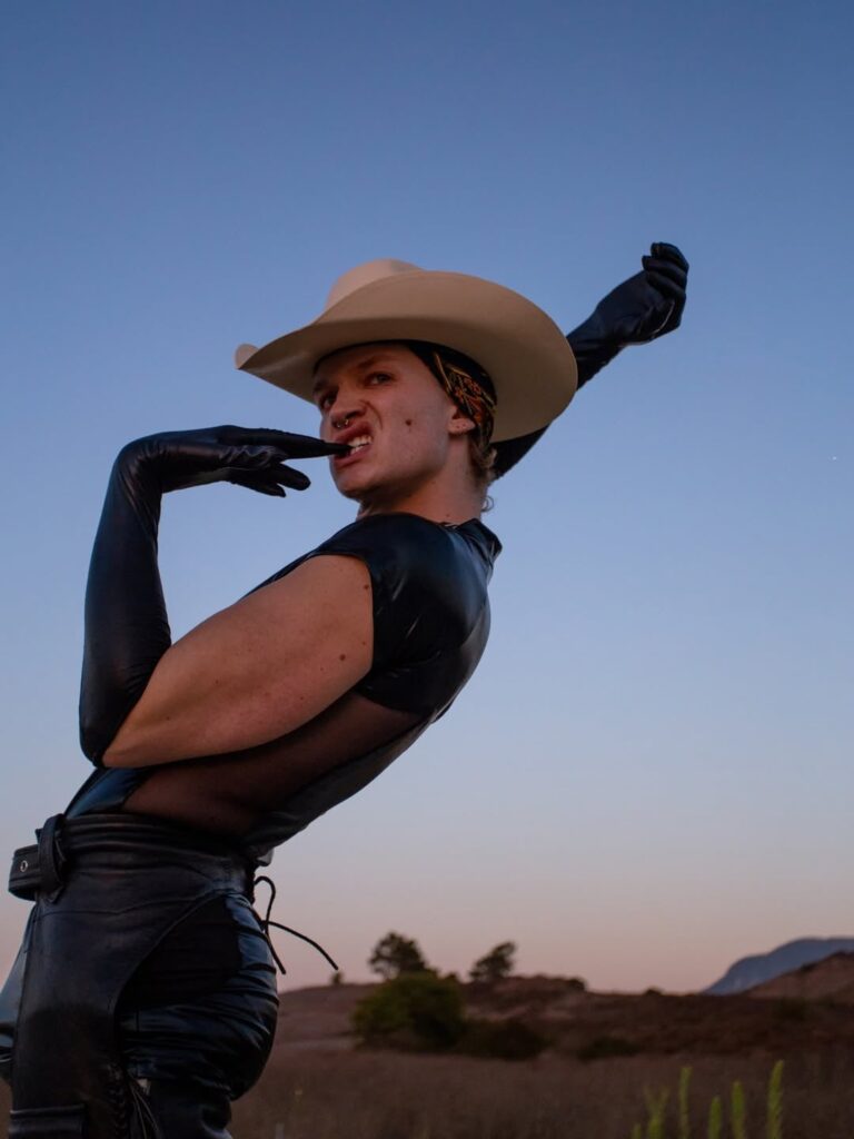 Photos of Connor Storrie in the Berlin Cowboy Editorial for LUSCIOUS HOMME, Vol. 02(2020)
