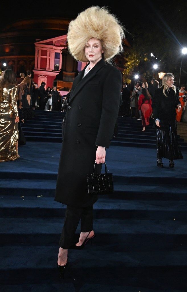 Gwendoline Christie attends The Fashion Awards 2025 