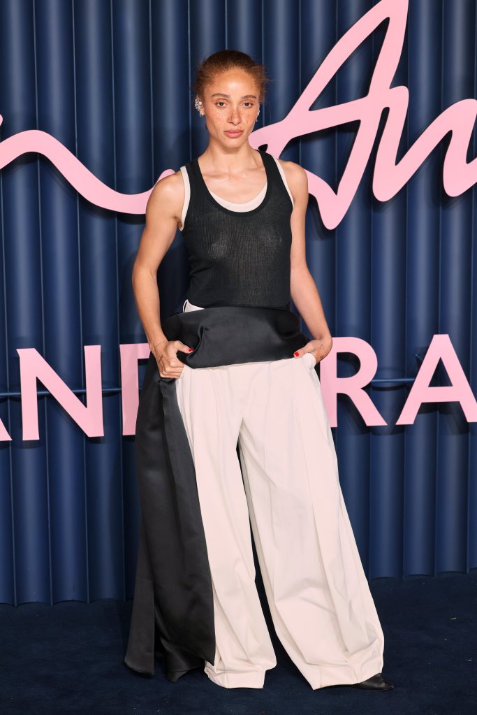 Adwoa Aboah attends The Fashion Awards 2025