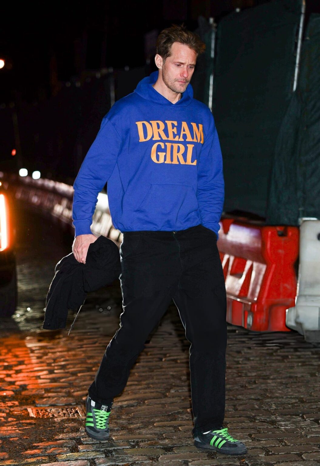 Alexander Skarsgård spotted leaving San Vicente restaurant in NYC. (December 2, 2025)