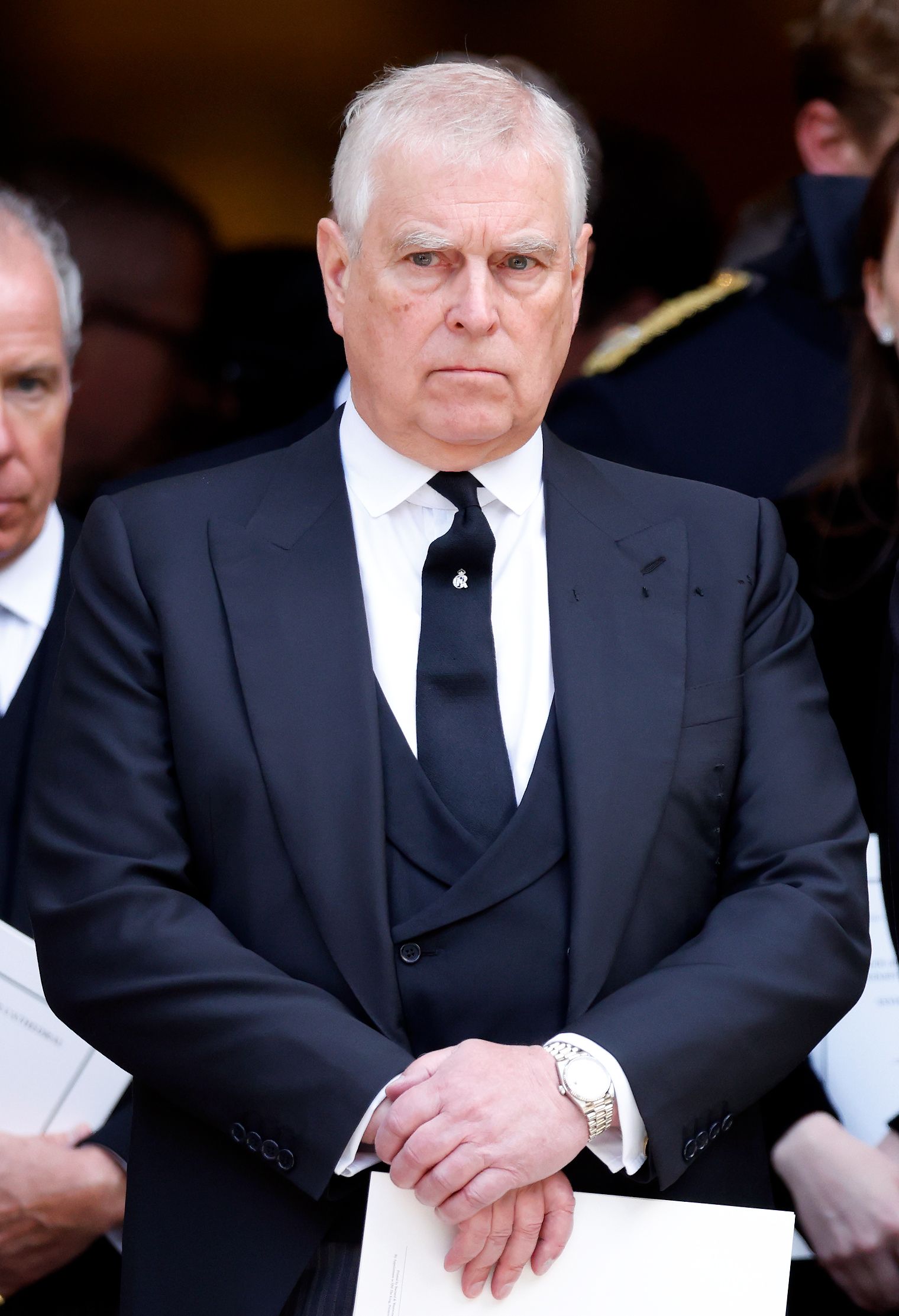 Image may contain Prince Andrew Duke of York Accessories Formal Wear Tie People Person Face Head and Photography