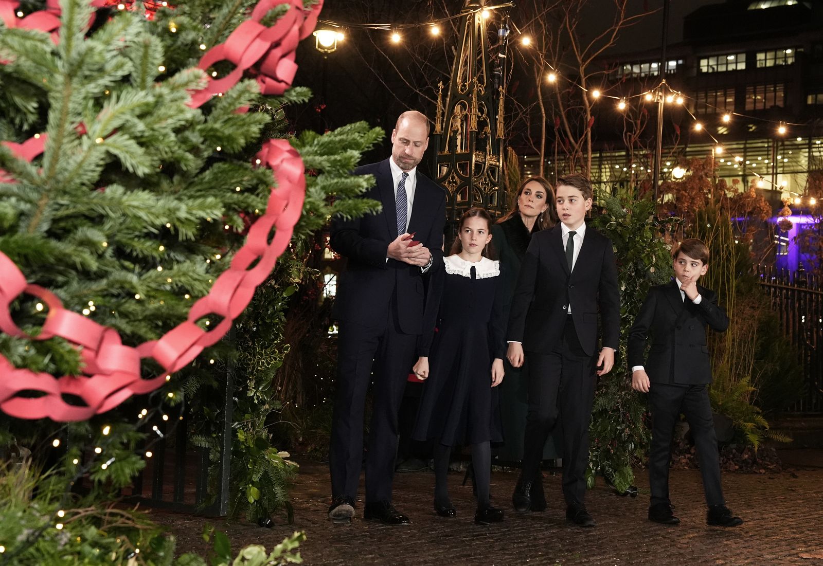 Image may contain Prince William Duke of Cambridge Prince George of Cambridge Amanda Hearst Groupshot Person and Adult