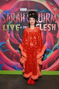 NEW YORK, NEW YORK - DECEMBER 01: Sarah Sherman attends HBO's Premiere Screening for Sarah Squirm: Live + In the Flesh at Metrograph on December 01, 2025 in New York City. (Photo by Slaven Vlasic/Getty Images for HBO)
