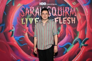 NEW YORK, NEW YORK - DECEMBER 01: Bowen Yang attends HBO's Premiere Screening for Sarah Squirm: Live + In the Flesh at Metrograph on December 01, 2025 in New York City. (Photo by Slaven Vlasic/Getty Images for HBO)