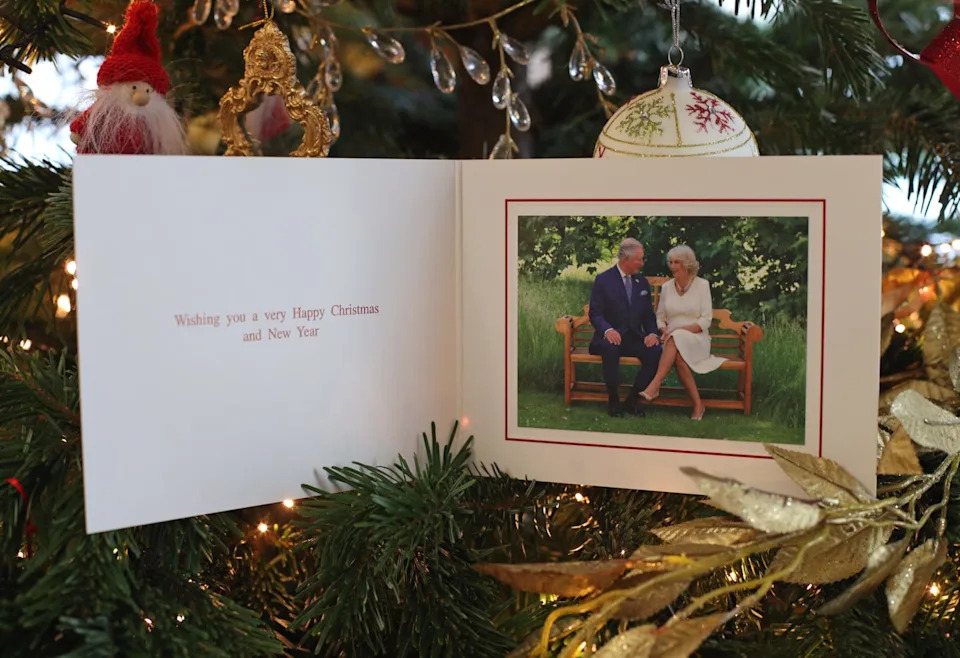 Royal family, christmas cards