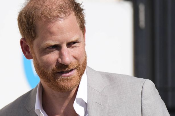 The Duke of Sussex during a visit to Nottingham