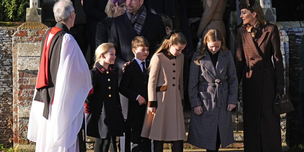 Prince George, Princess Charlotte, and Prince Louis on Christmas 2025 Prince George, Princess Charlotte, and Prince Louis on Christmas 2025
