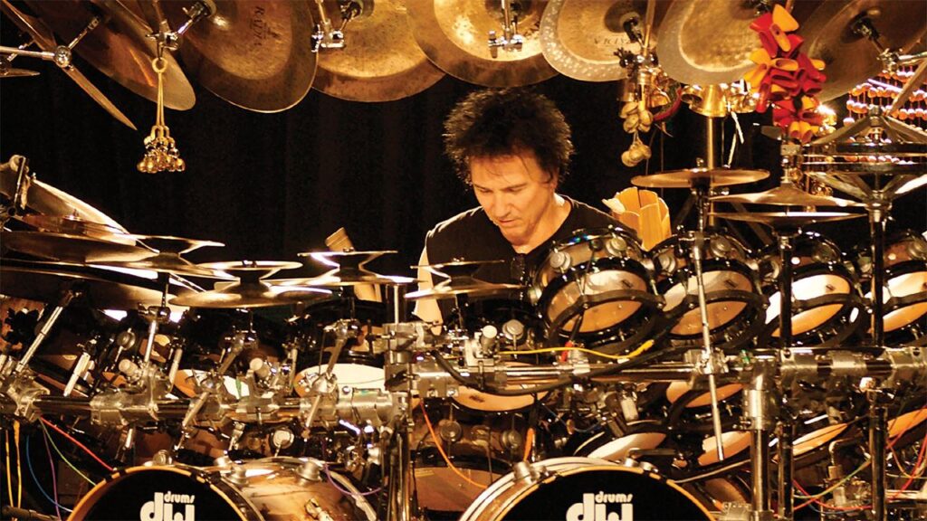Terry Bozzio with his Big Kit