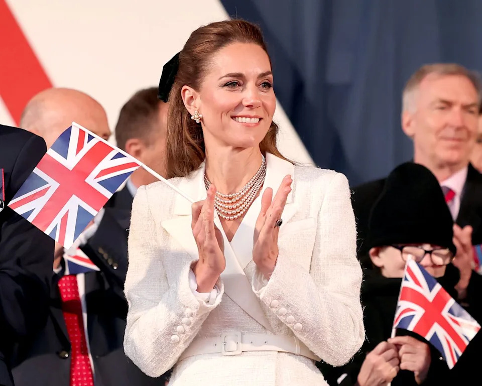 Getty Images Kate Middleton at a VE day concert on May 8, 2025.