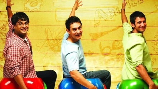 Directed by Rajkumar Hirani, 3 Idiots featured R Madhavan, Aamir Khan and Sharman Joshi as engineering college students.