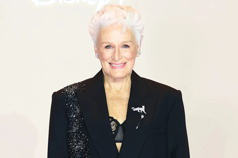 Edward Berthelot/WireImage Glenn Close attends the 'All's Fair' premiere on October 21 in Paris